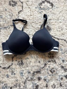 Tommy Hilfiger Navy Push Up Bra